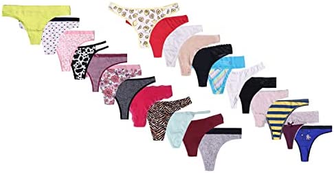 Sexy Lace G String T Back Thongs Panties 12 Packs Assorted Stylish Thongs for Women Sexy Seamless Woman G String Panties