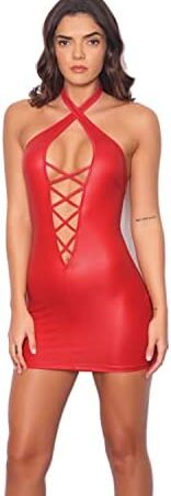 Ann Summers Shania Mini Dress Sexy Outfit Red