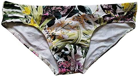 HDDNZH Men'S Underwear,Penis Push Up Swim Printing Briefs Sexy Padded Swimwear For Men Swimming Trunks Floral Gay Mens Swimsuit Bikini Beach Bath Shorts Bulge Cool Printed Mens Shorts