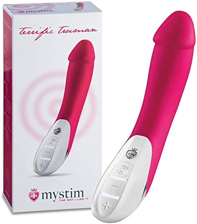 Mystim Terrific Truman Realistic Silicone Vibrator - Pink