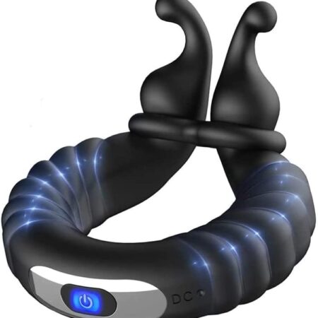 10 Speeds Vibrating Cock Ring USB Rechargeable Penis Ring Vibrator