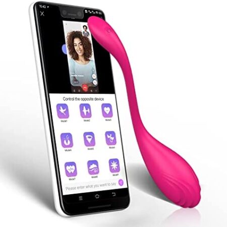 APP Control Love Egg Vibrator, XOPLAY Vibrating Bullet Vibe for Women Couples Adult Sex Toys, Waterproof & Rechargeable G spot Clitoral Stimulator (Rosy)