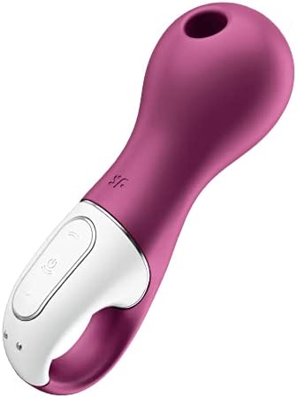 Satisfyer, air-Pulse Vibrator, ‘Lucky Libra’, 15.5 cm, Waterproof, Rechargeable, Skin-Friendly Silicone