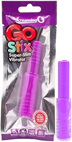 Screaming O Grape Go Stix Super Slim Vibe Disposable Bullet Vibrator
