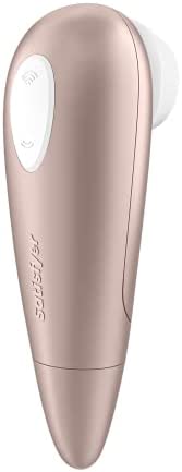 Vibrator, Satisfyer Number One, Clitoral Sucker with 11 Intensity Levels, Battery-Operated Lay-on Vibrator, Waterproof