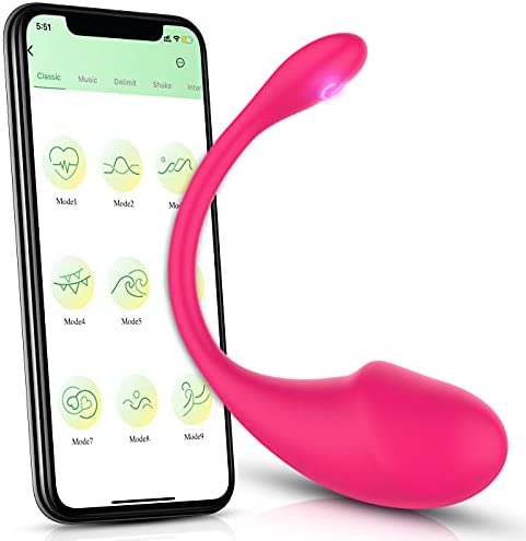 Wearable Vibrator Panty G-spot Dildo with APP Control, Giulianno Long Distance Silicone Vibrating Panties Vaginal Stimulator Clitoral and Anal Massager Adult Sex Toys for Women and Couple