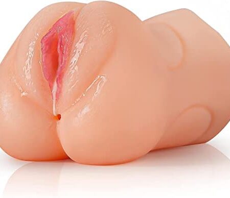 2.25LB Male Masturbator 3 in 1 Sex Toys for Men Realistic Pocket Pussy Male Masturbator Penis Stimulation Sex Toys Mens Male Mastuabors Hands Free with 3D Textured Tight Stroker Masturbators Cup